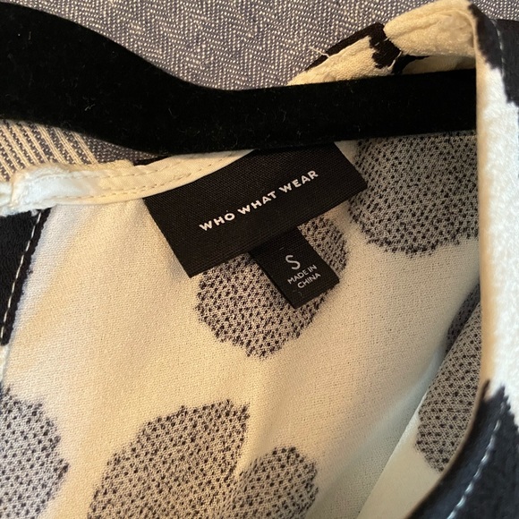 Who What Wear for Target polka dot midi dress - Picture 4 of 4